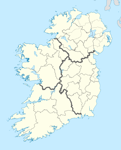United Ireland is located in island of Ireland