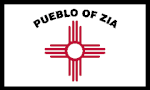 Миниатюра для Файл:Pueblo of Zia flag.gif