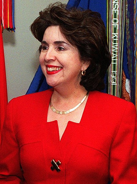 File:Puerto Rican Governor Sila Calderon at the Pentagon, Feb 27, 2001 (1).jpg