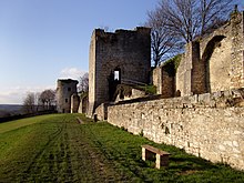 Les remparts de La Charité-sur-Loire.