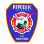 Thumbnail for File:Republic Airport Fire Rescue Patch.png