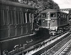Locwissel in Rickmansworth op 26 augustus 1961.