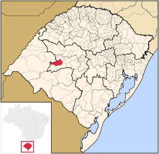 São Vicente do Sul Municipality in Rio Grande do Sul, Brazil