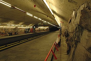 <span class="mw-page-title-main">Grorud Line</span> Metro line in Oslo, Norway