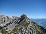 Die Westflanke der Rumer Spitze