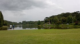 Lago São Bernardo, um dos cartões postais do município.