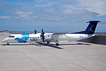 SATA Hava Azorları DHC-8-400 Çizgi 8;  CS-TRF @ PDL; 07.11.2011 606aq (5939393301) .jpg