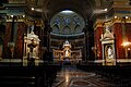 Interior of Saint Stephen's Basilica in Budapest.