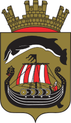 Coat of arms of the old Sandefjord (1914-2017)