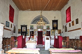 Biserica „Sf. Mare Mucenic Gheorghe" din Sânpetru (interior)