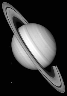 Rings of Saturn Planar assemblage of icy particles orbiting Saturn