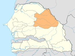 Regione di Matam – Localizzazione
