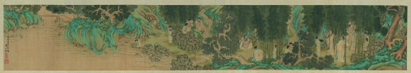 File:Seven Worthies of the Bamboo Grove, by Li Shida.jpg