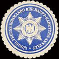 Siegelmarke Königlich Preussisches Kommando der Haupt - Kadetten - Anstalt W0213249.jpg
