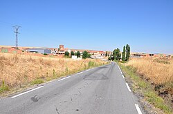 Sigeres'in güneyden panoramik manzarası