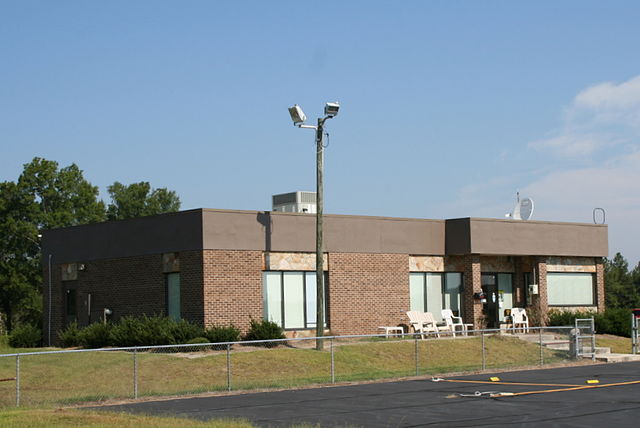 Terminal building, Siler City Airport