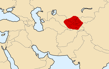 Sogdiana, c. 300 BC, then under the Seleucid Empire, one of the successor states to the empire created by Alexander the Great