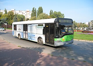 <span class="mw-page-title-main">Solaris Urbino</span> Series of buses produced by Solaris Bus & Coach