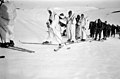 第2山岳兵師団（ドイツ語版）によるスキーでのノルウェーの山の進軍。