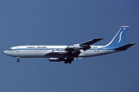 Боїнг 707 у лівреї національної авіакомпанії «Сомалі ейрлайнс»