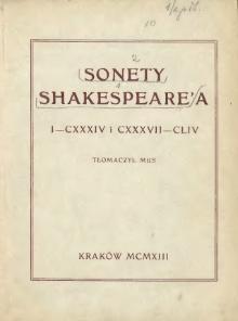 Sonety Shakespeare'a 1913.djvu