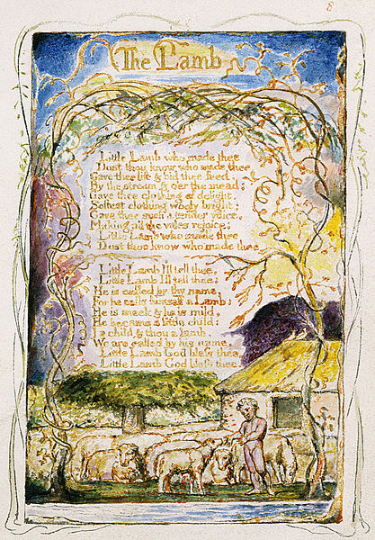 File:Songs of Innocence and of Experience, copy Y, 1825 (Metropolitan Museum of Art), object 8 (The Lamb).jpg