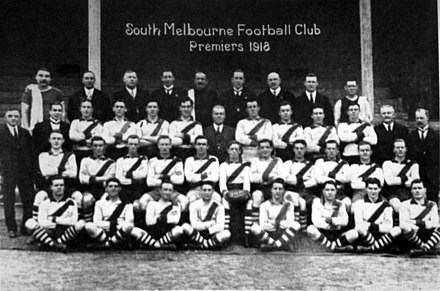 1918 VFL premiership team