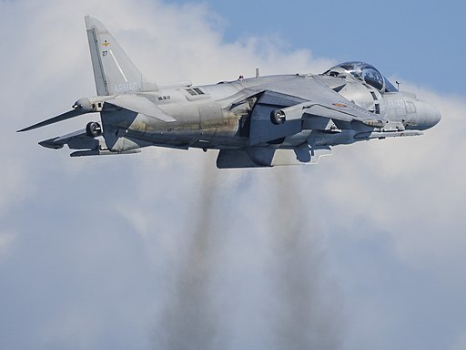 Spanish EAV-8B Harrier II+ "Cobra" (27448607244) (cropped)