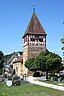 Church of St. Michael in Schwäbisch Gmünd hamlet in the mountains, Baden-Wurttemberg, Germany. The building was built in the first quarter of the 13th...