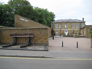 <span class="mw-page-title-main">Staines and West Drayton Railway</span> Freight-only railway line in southern England