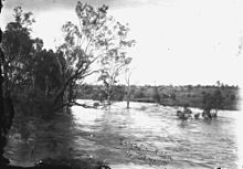 Sandy Creek, Clermont, in flood StateLibQld 1 138619 Sandy Creek, Clermont, in flood.jpg