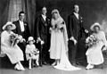 StateLibQld 1 79759 Wedding party of Joe Packer and Beckie (nee Hamilton) Packer, 1920.jpg