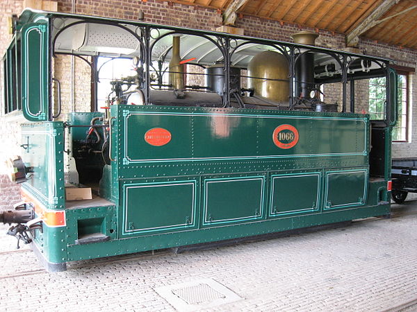 SNCV tram engine (Haine-Saint-Pierre, 1920)