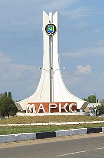 Marks, Russia Town in Saratov Oblast, Russia