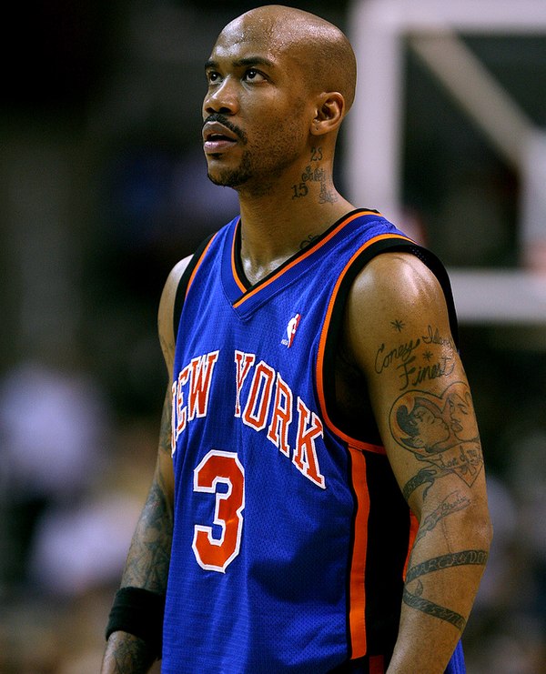 Stephon Marbury was selected 4th overall by the Milwaukee Bucks (traded to the Minnesota Timberwolves).