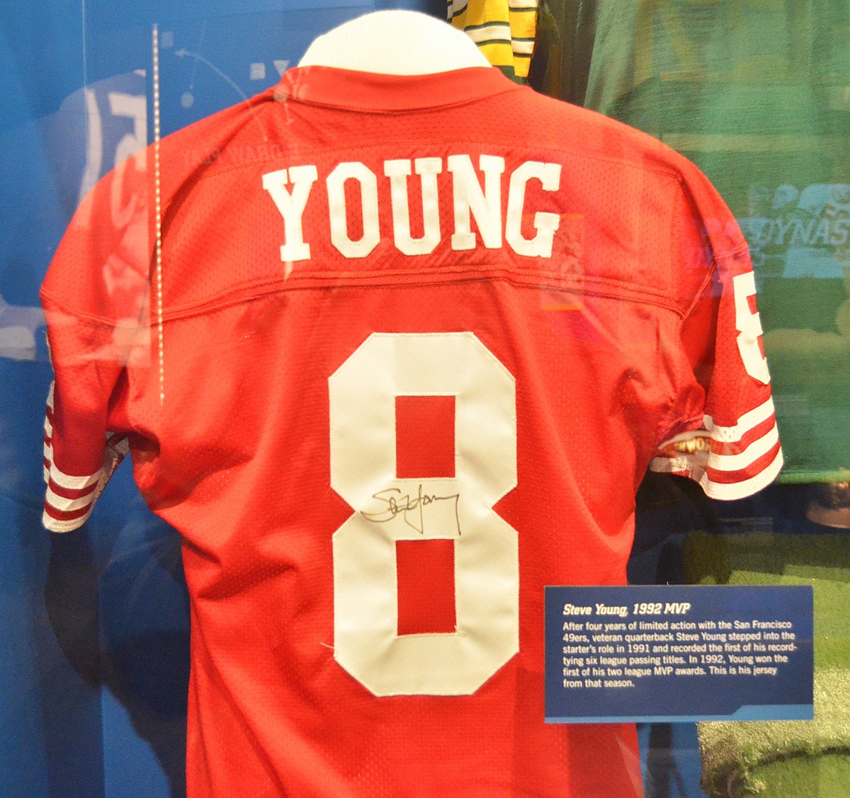 File:Steve Young jersey (26728739517).jpg - Wikimedia Commons