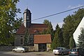 Kirche St. Michaelis mit Einfriedungsmauer sowie vier Grabmäler aus dem 19. Jahrhundert auf dem ehemaligen Kirchhof