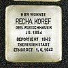 Stolperstein Westendstraße 98 Recha Koref