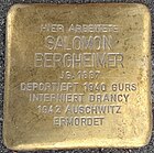 Stolperstein für Salomon Bergheimer