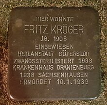 Stolperstein - Fritz Kröger - Börstelstrasse 26.jpg