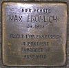 Stolperstein Hansaallee 12 Max Fröhlich