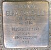 Stolperstein Lenhartzstraße 3 (Elka Naphtalie) in Hamburg-Eppendorf.JPG