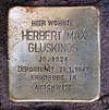 Stolperstein Marburger Str 16 (Charl) Herbert Max Gluskinos.jpg