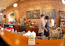 Stumptown Coffee Roasters cafe in downtown Portland, Oregon in 2009 Stumptown Coffee Roasters Downtown.jpg