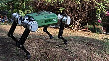 A quadruped robot. Svan M2- A quadruped robot.jpg