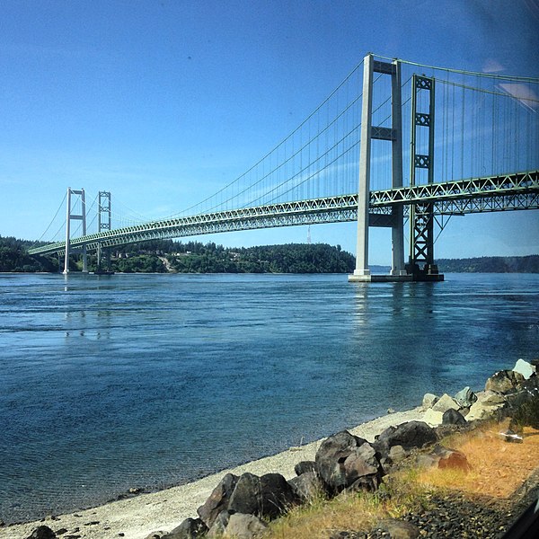 File:Tacoma Narrows Bridge, by train.jpg