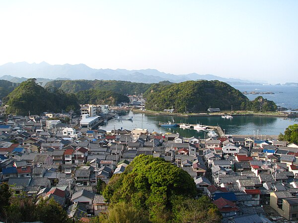 The fishing village of Taiji