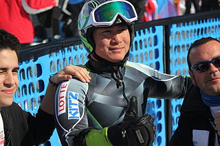 Taiki Morii Japanese para-alpine skier