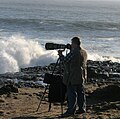 Taking pictures of the surfers.jpg