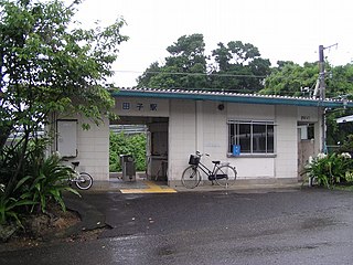 <span class="mw-page-title-main">Tako Station</span> Railway station in Kushimoto, Wakayama Prefecture, Japan